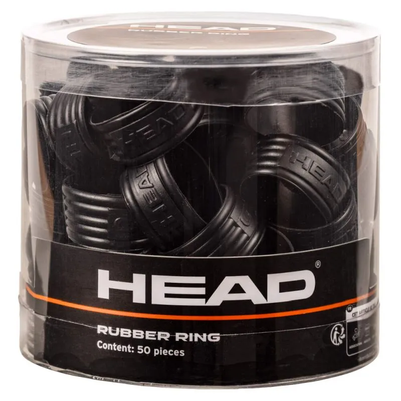 Head Rubber Finishing Ring 50P - black Head Rubber Finishing Ring 50P - black