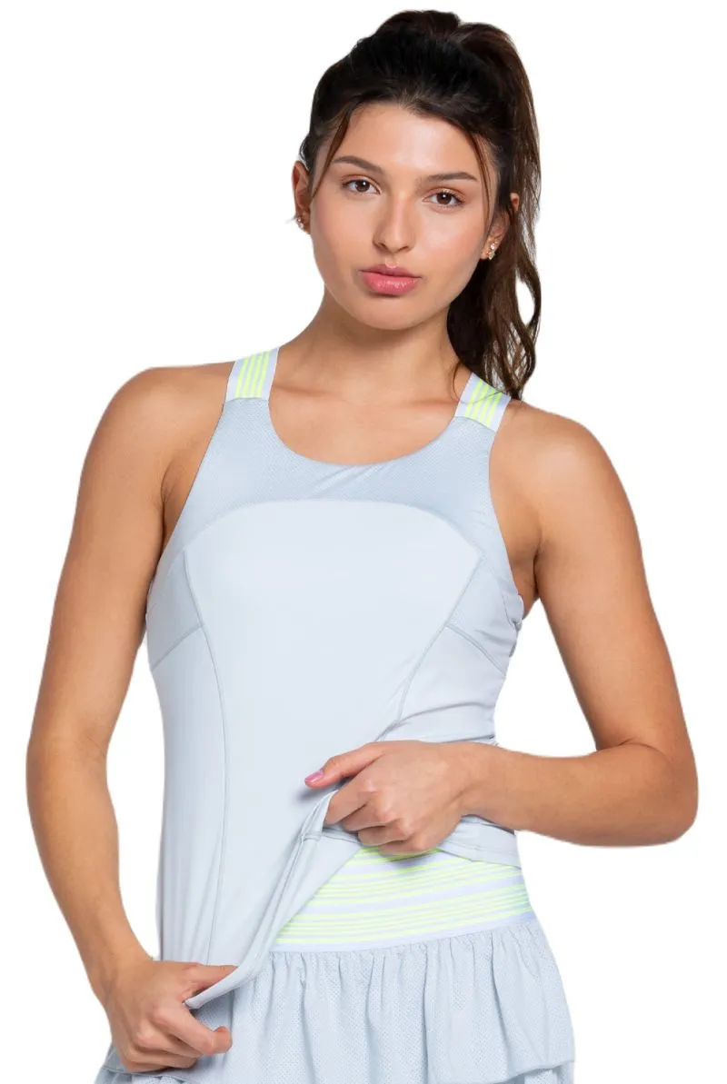 CX041-043-2 Lucky in Love Steel Going Strong Play On Tank with Bra