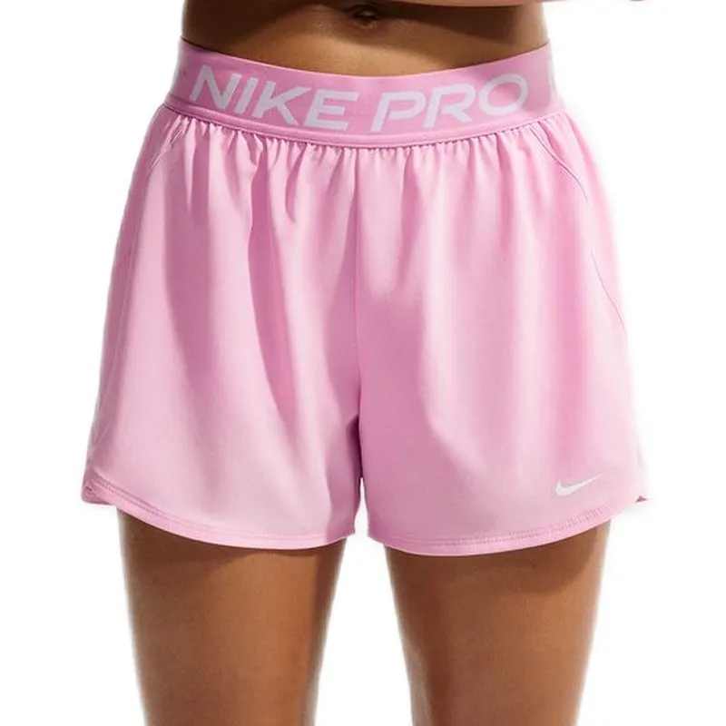 Nike Pro 2in1 - pink rise/white
