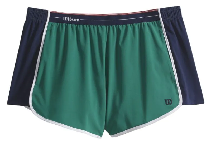Women's shorts Wilson Heir Unlined Short - field green - Green