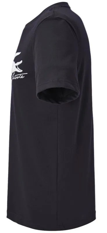 lacoste-logo-t-shirt-m-navy-blue-white-2 Lacoste Logo T-Shirt M - navy blue/white