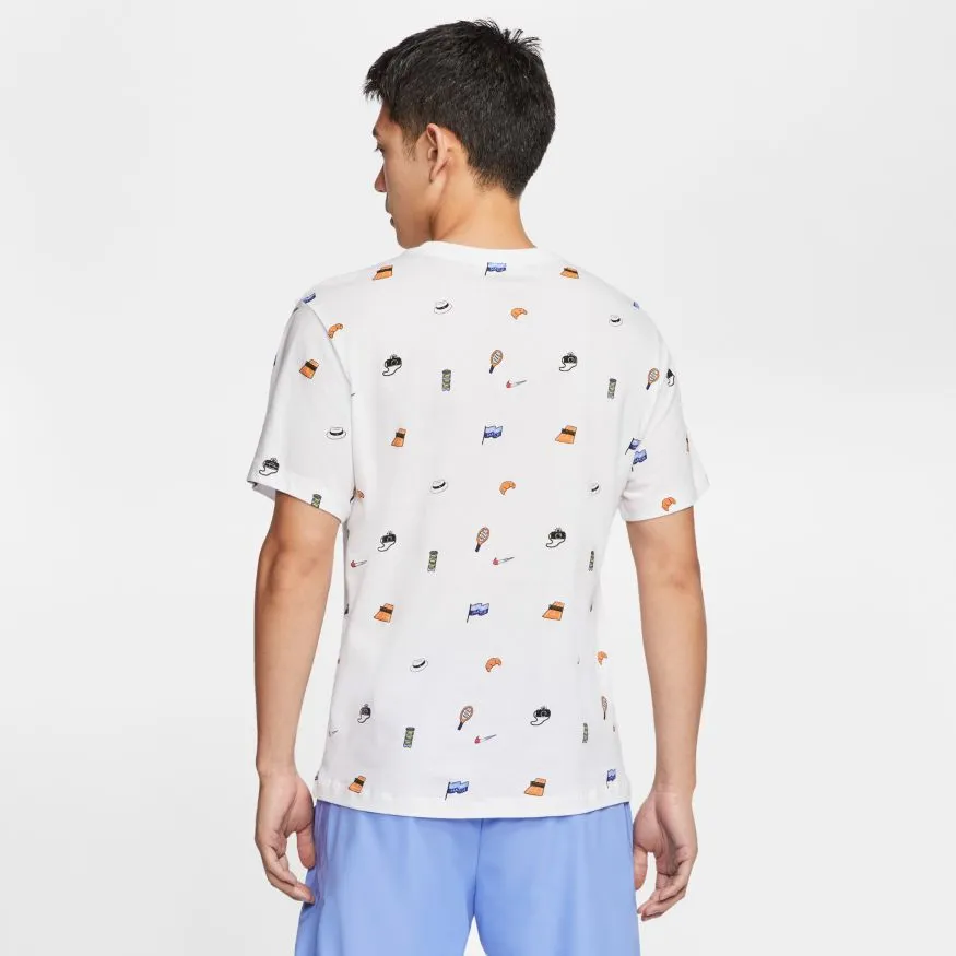Nike Court Tee Roland Garros - white