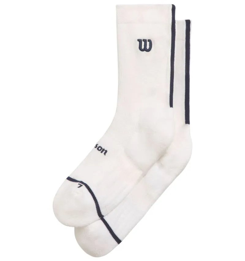 Wilson Tour Performance Crew 1P - bright white/classic navy Wilson Tour Performance Crew 1P - bright white/classic navy