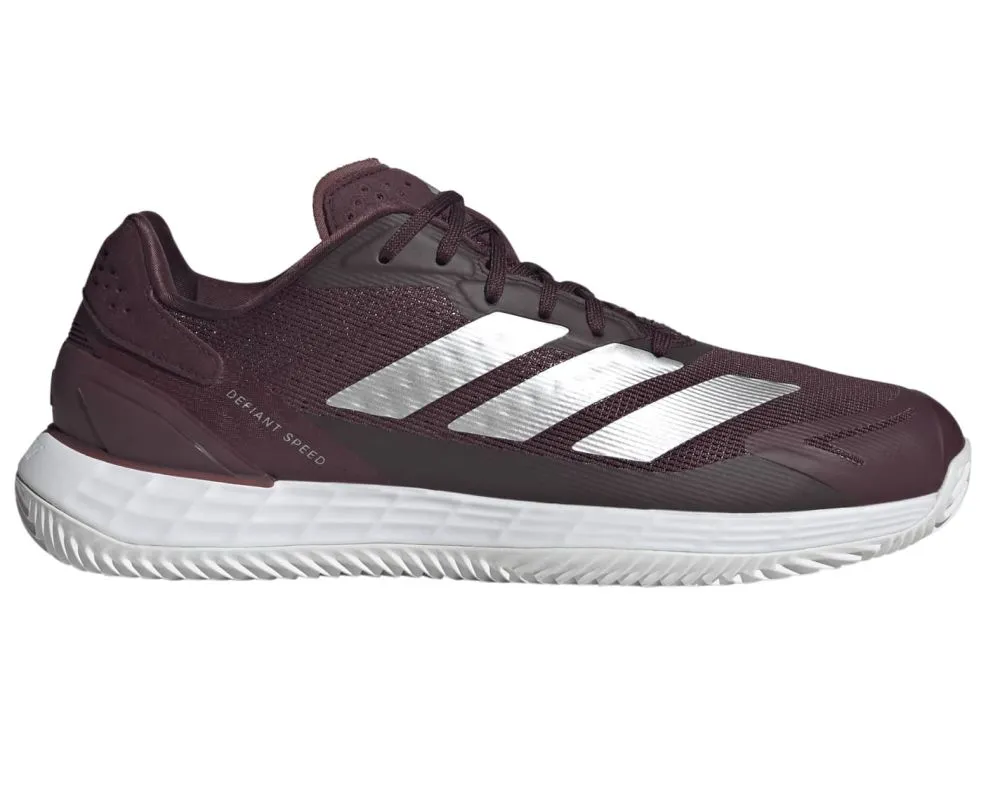 Adidas Defiant Speed 2 M Clay - maroon/cloud white/tech grey metallic