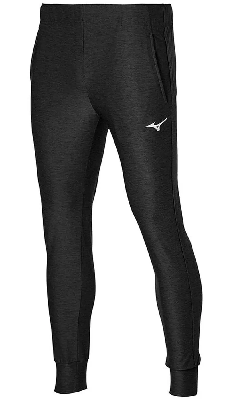 Men's trousers Mizuno Training Pant - black melange - Black