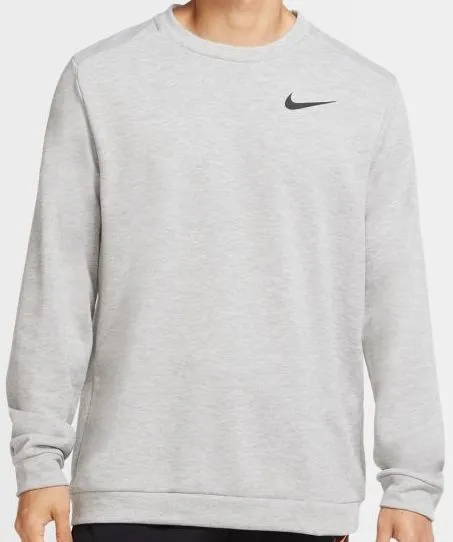 Nike Dry Fleece Crew - dark grey heather/black Nike Dry Fleece Crew - dark grey heather/black