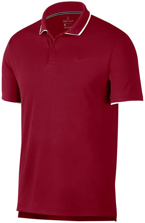 Nike Court Dry Team Polo - team crimson/white/white