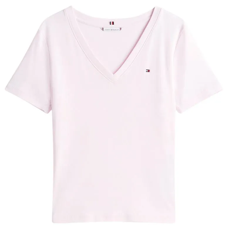 WW0WW40584_TOG_alternate4-Photoroom Tommy Hilfiger Slim Cody V-NK Short Sleeves
