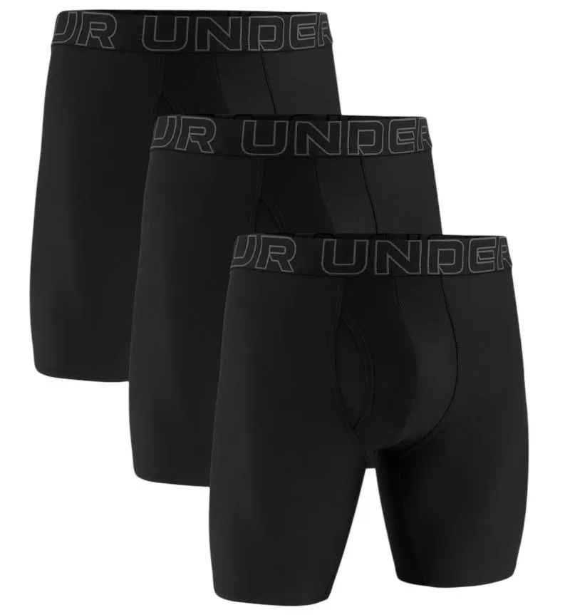 Under Armour Performance Tech 9in Boxerjock 3P - black Under Armour Performance Tech 9in Boxerjock 3P - black