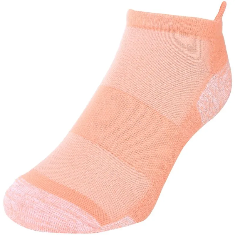 Wilson Women's Kaos No Show Sock - 1 para/papaya/white