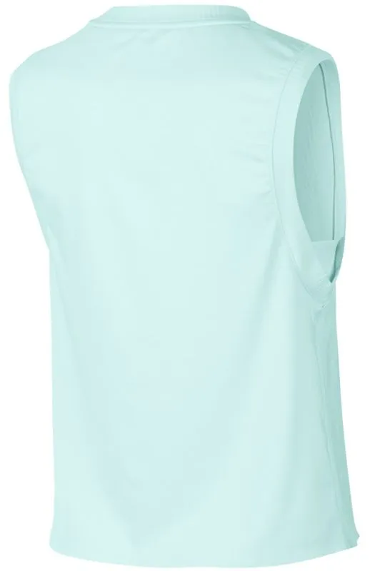 Nike Court Dry Tank Maria - teal tint/black
