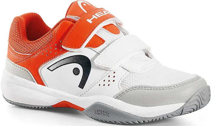 Head Lazer Velcro Junior - white/red