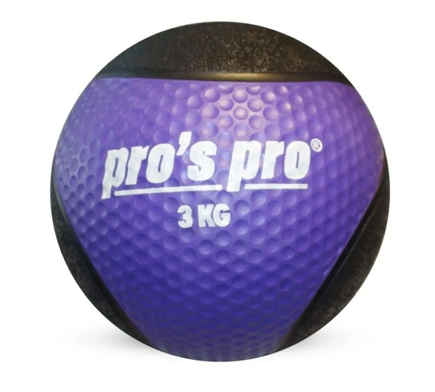 Pro's Pro Medizinball 3 kg - purple