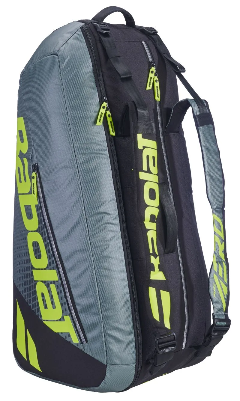 Babolat Pure Aero RHX6 10th Gen - metallic dark forest/yellow