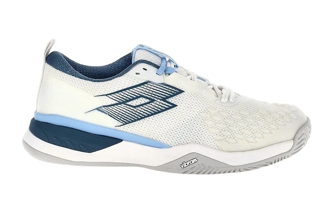 Lotto Raptor Hyperpulse 100 III Clay - all white/mallard blue/clear sky Lotto Raptor Hyperpulse 100 III Clay - all white/mallard blue/clear sky