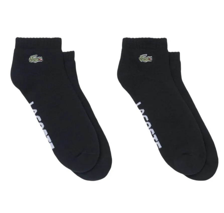 Lacoste Low Sport 2P - black Lacoste Low Sport 2P - black