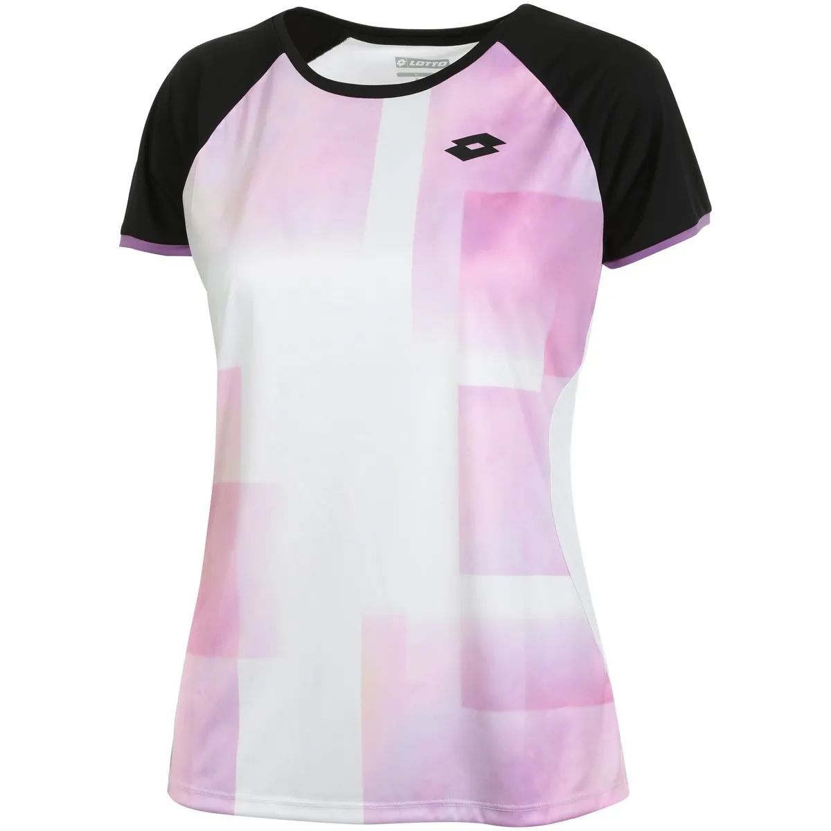 Lotto Top Ten W III Tee PRT1 PL - bright white/bellflo