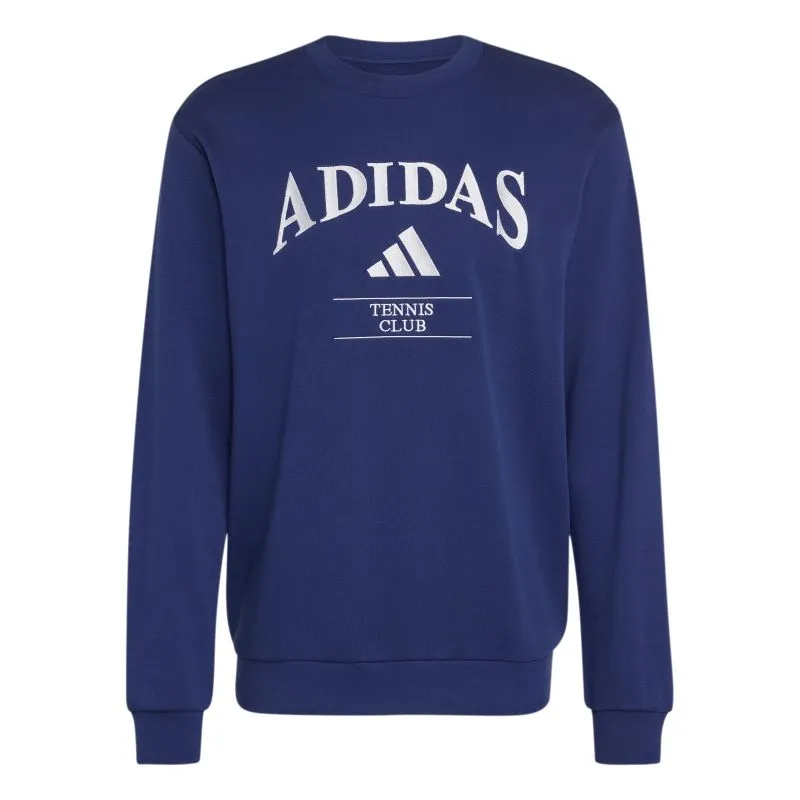 Adidas Heritage Tennis Graphic Pullover - dark blue/white