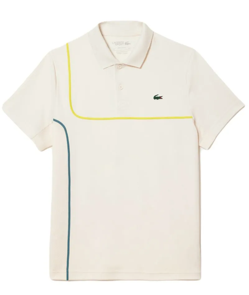Lacoste Sport Tennis Piped Technical Piqué Polo Lacoste Sport Tennis Piped Technical Piqué Polo