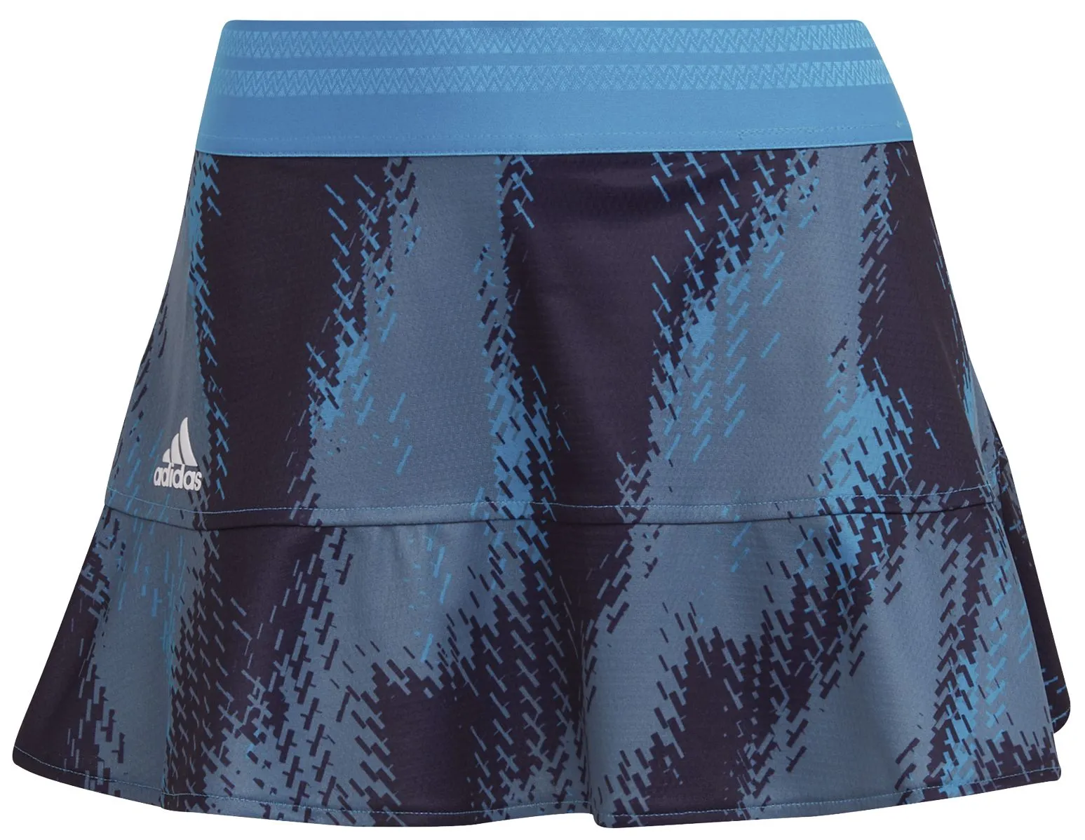 Adidas Tennis Printed Match Skirt Primeblue W - sonic aqua