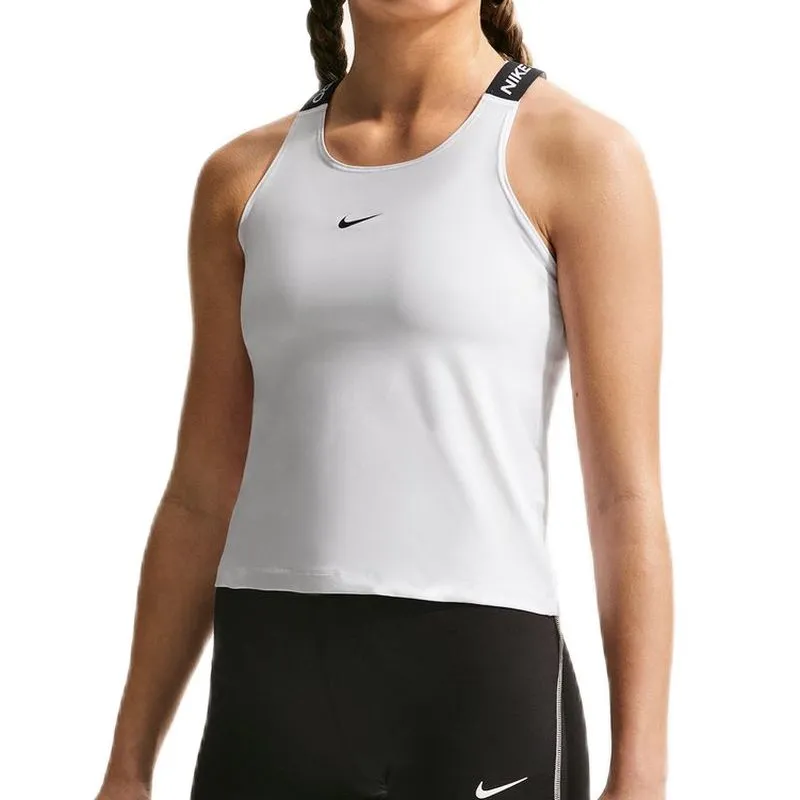Nike Kids Pro Sleeveless - white/black Nike Kids Pro Sleeveless - white/black