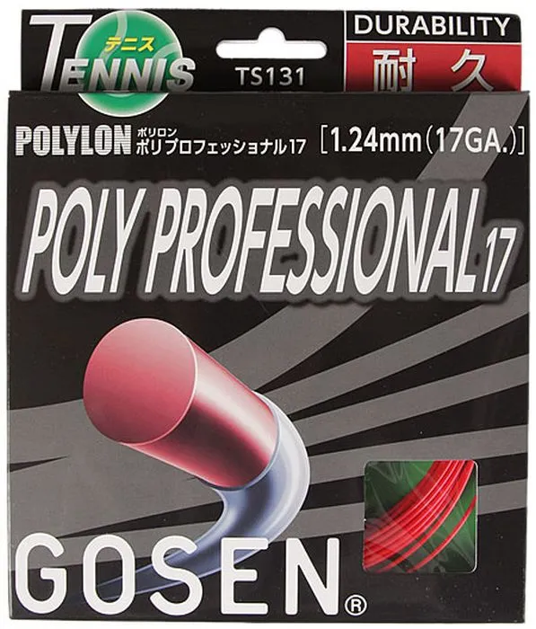 Gosen Polylon Poly Professional (12.2 m) - red