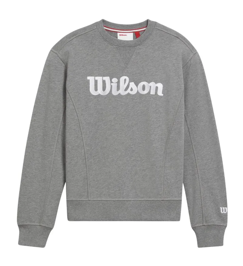 Wilson Youth Team Crewneck - medium gray heather