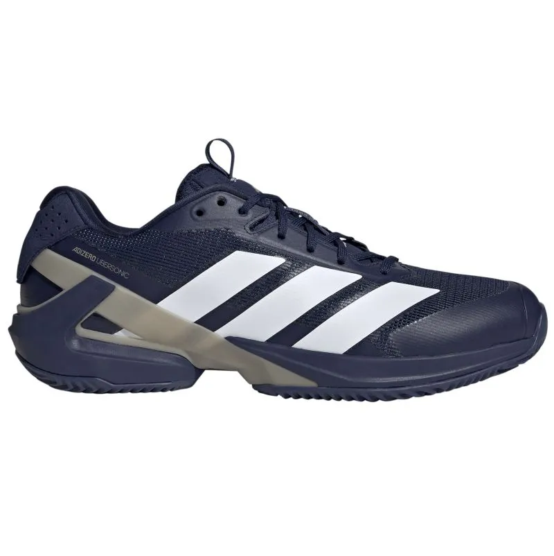 Adidas Adizero Ubersonic 5 M Clay - dark blue/cloud white/cyber metallic Adidas Adizero Ubersonic 5 M Clay - dark blue/cloud white/cyber metallic