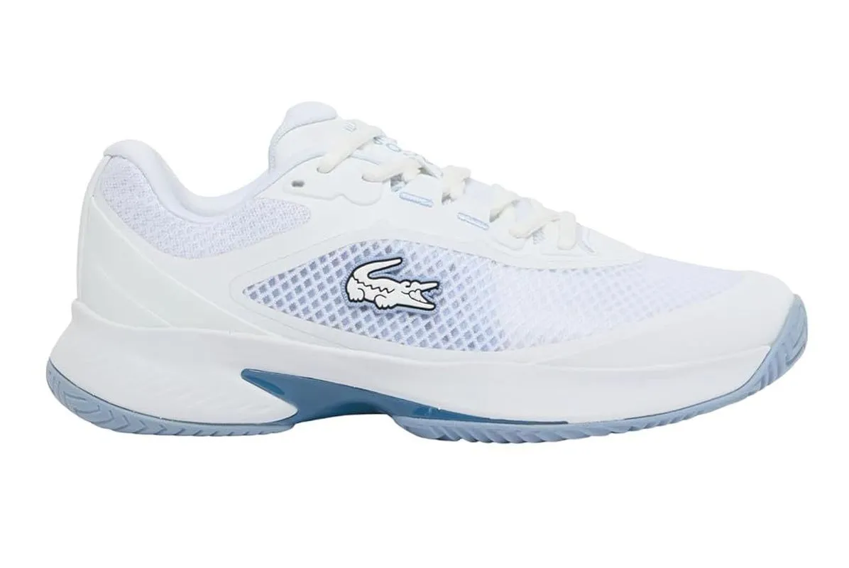 Lacoste Tech Point Tennis - white/light blue Lacoste Tech Point Tennis - white/light blue