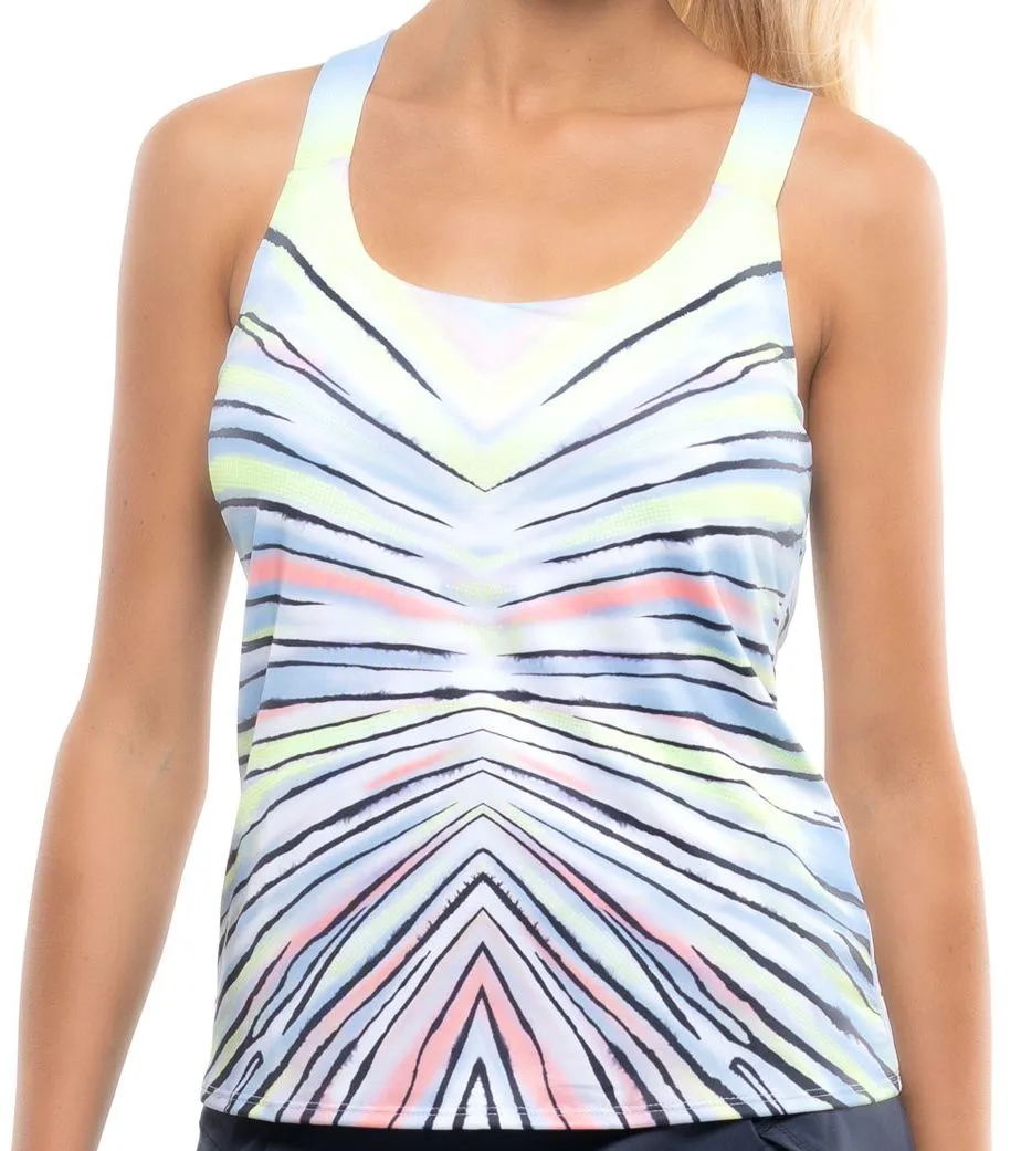 Lucky in Love Going Wild Tank w/Bra Women Lucky in Love Going Wild Tank w/Bra Women