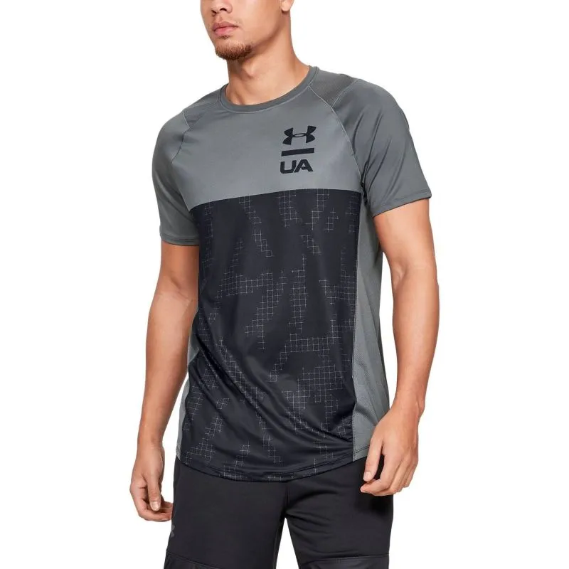 Under Armour MK1 SS Colorblock - pitch gray