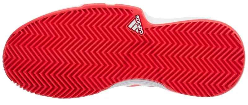 Adidas CourtJam xJ - shock red/ftwr white/matte silver