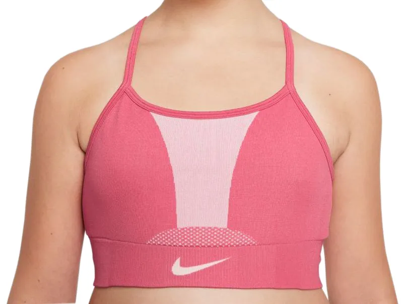 Nike Dri-Fit Indy Seamless Bra G - archaeo pink/archaeo pink