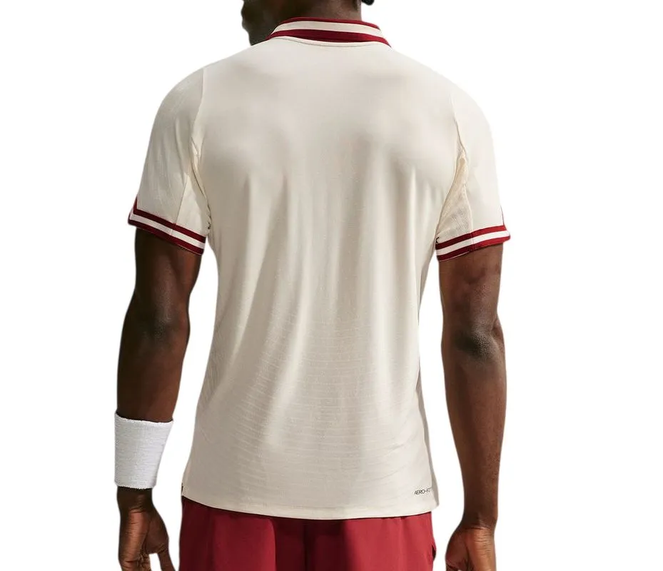 Nike Court Slam Aero-FIT Tennis - pale cream/team red