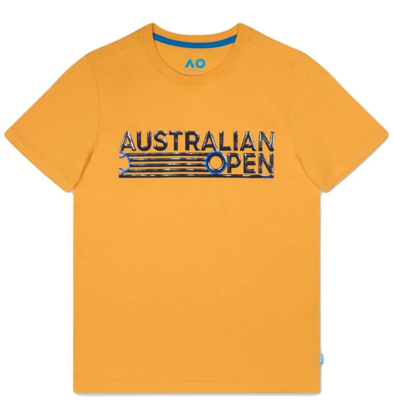 250578YELL-2 Australian Open Retro Graphic