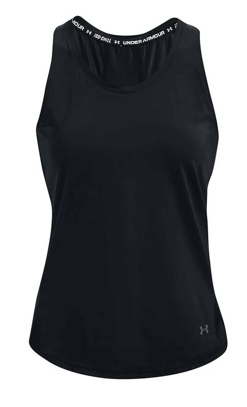 Under Armour Women's UA Iso-Chill 200 Laser Tank - black/reflective
