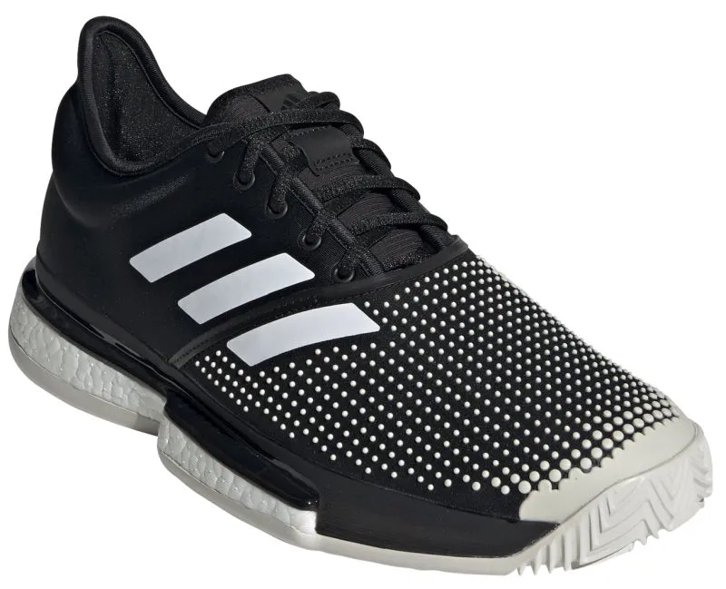 Adidas SoleCourt Boost M Clay - core black/white/raw white