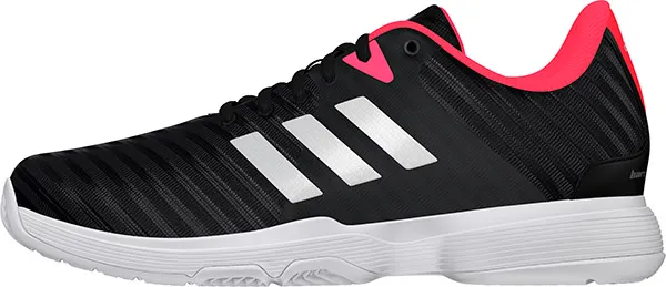 Adidas Barricade Court W - black/matte silver/flash red