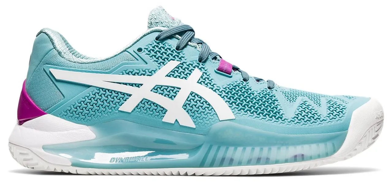 Asics Gel-Resolution 8 Clay W - smoke blue/white