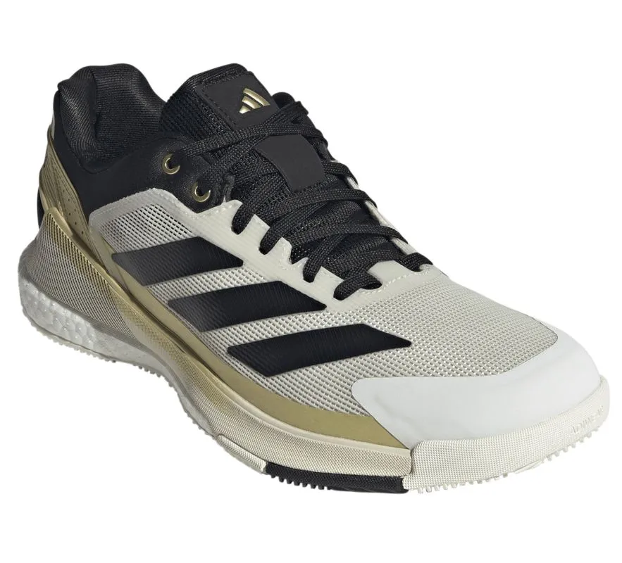 Adidas Crazyquick Boost Padel - white/core black/gold metallic