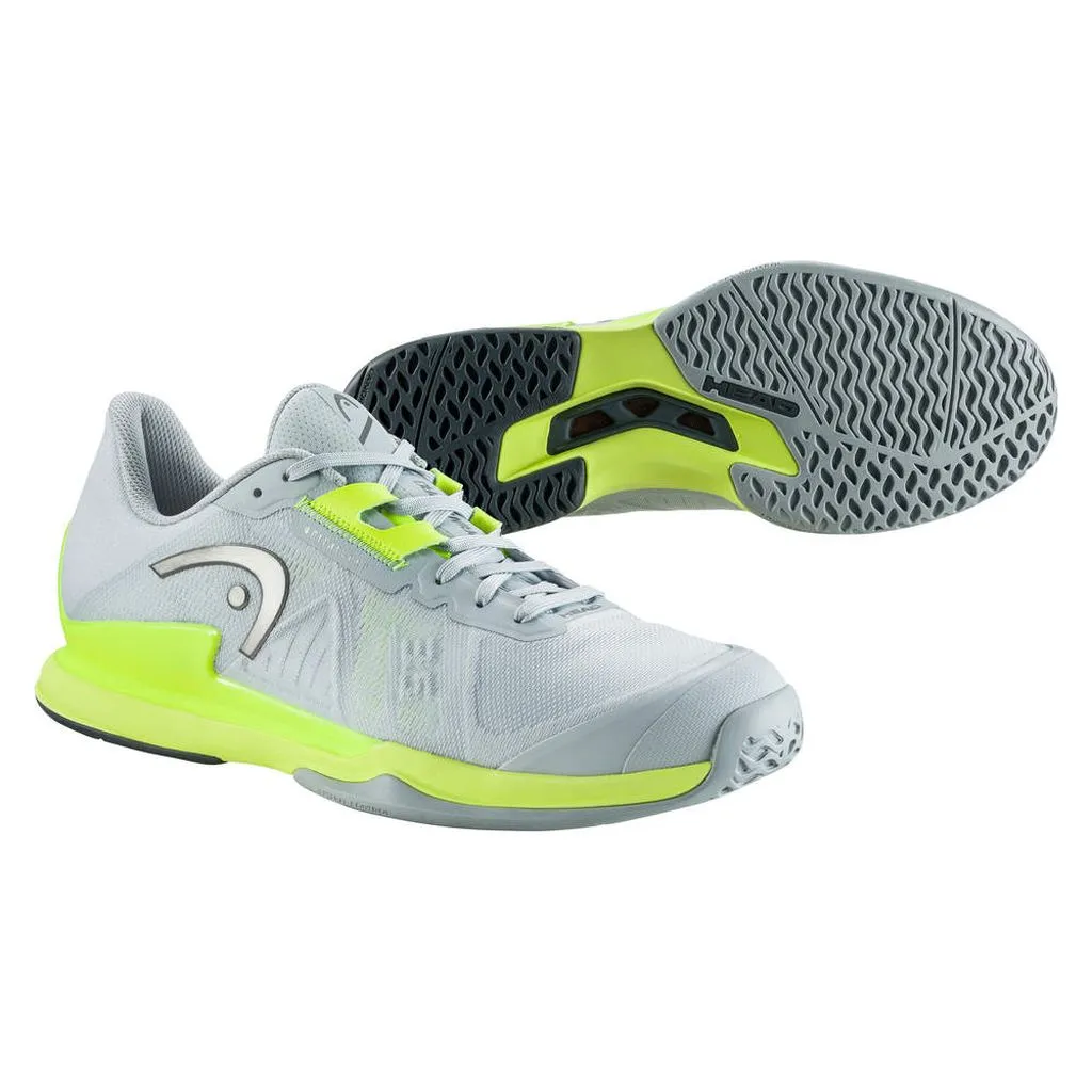 Head Sprint Pro 3.5 Men - grey/yellow