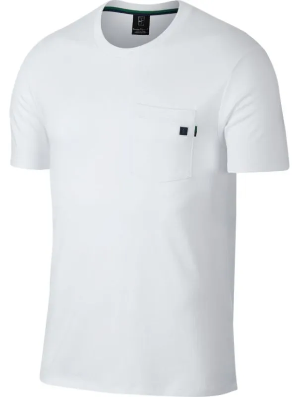 Nike Court Top SS Essential RF - white