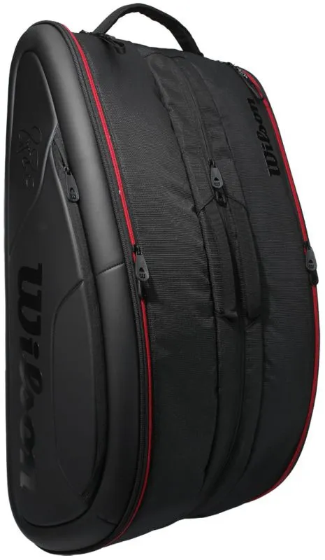 Wilson Federer Super DNA 12 Pk Bag - black