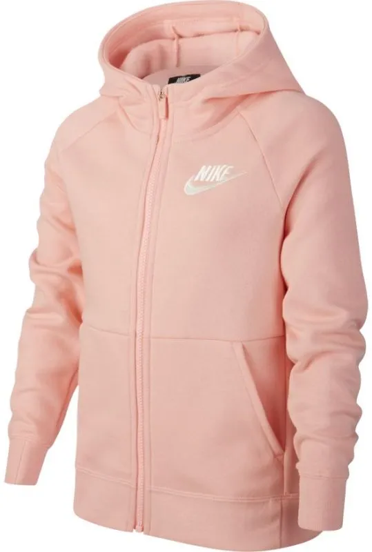 Nike Swoosh Full Zip - bleached coral/sail