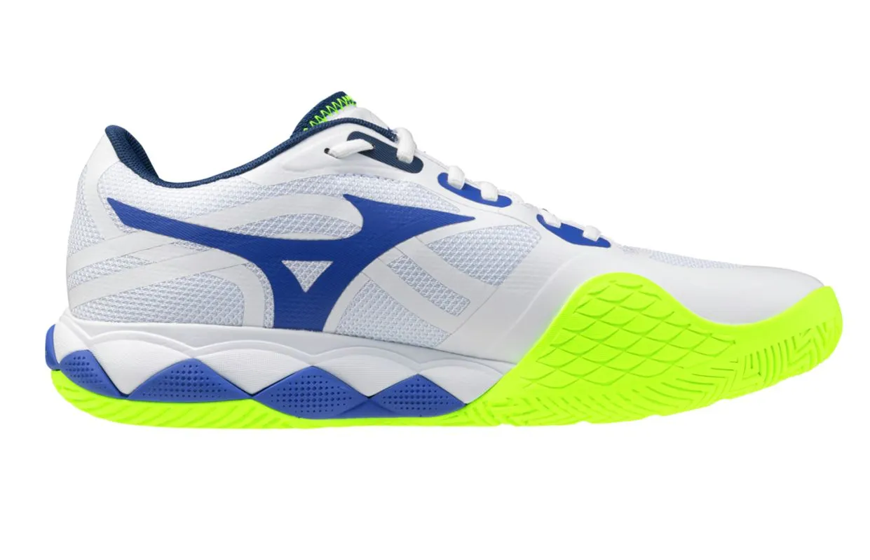 Mizuno Wave Enforce Tour 2 AC - white/dazzling blue/light yellow