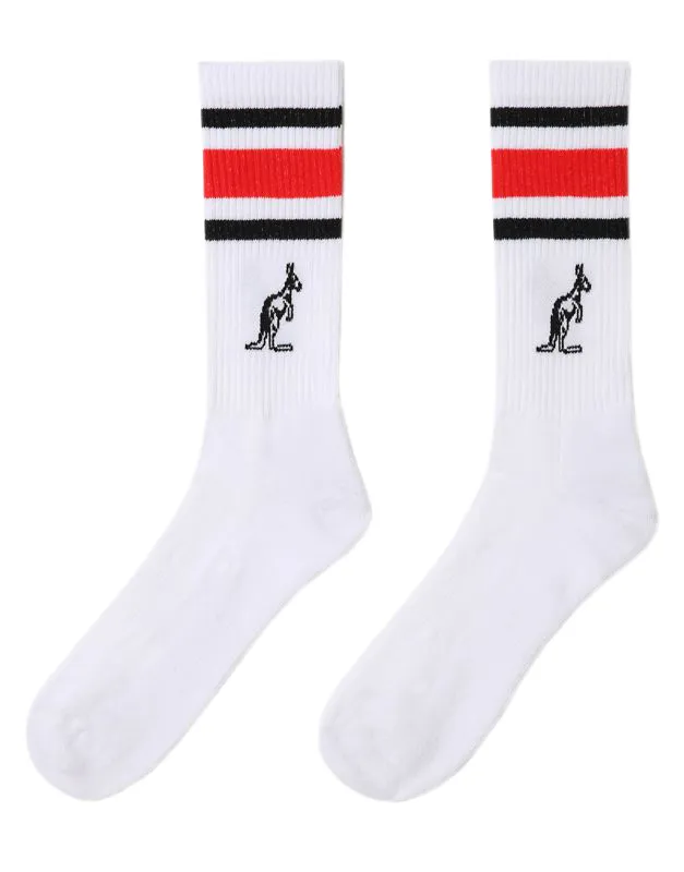Australian Cotton Socks With Stripes 1P