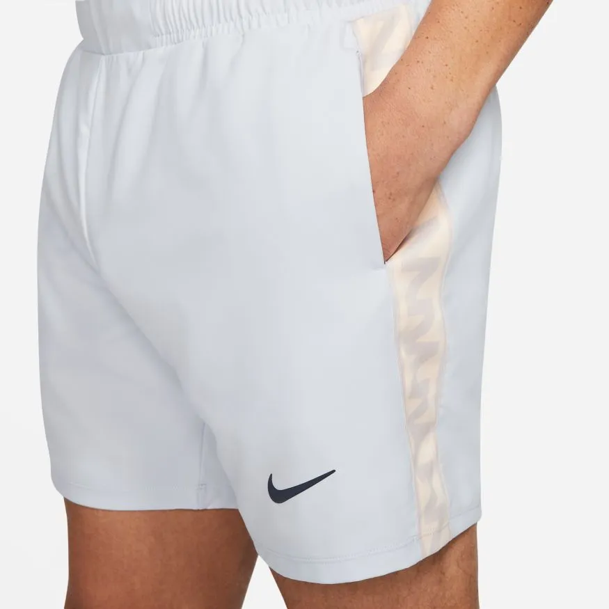Nike Court Rafa Short 7in - football grey/thumder blue