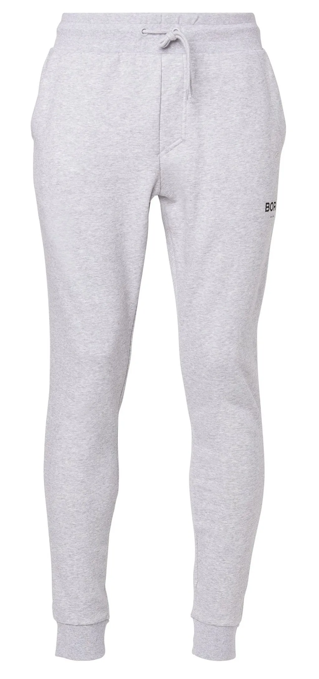 Björn Borg Logo Pants - light grey melange