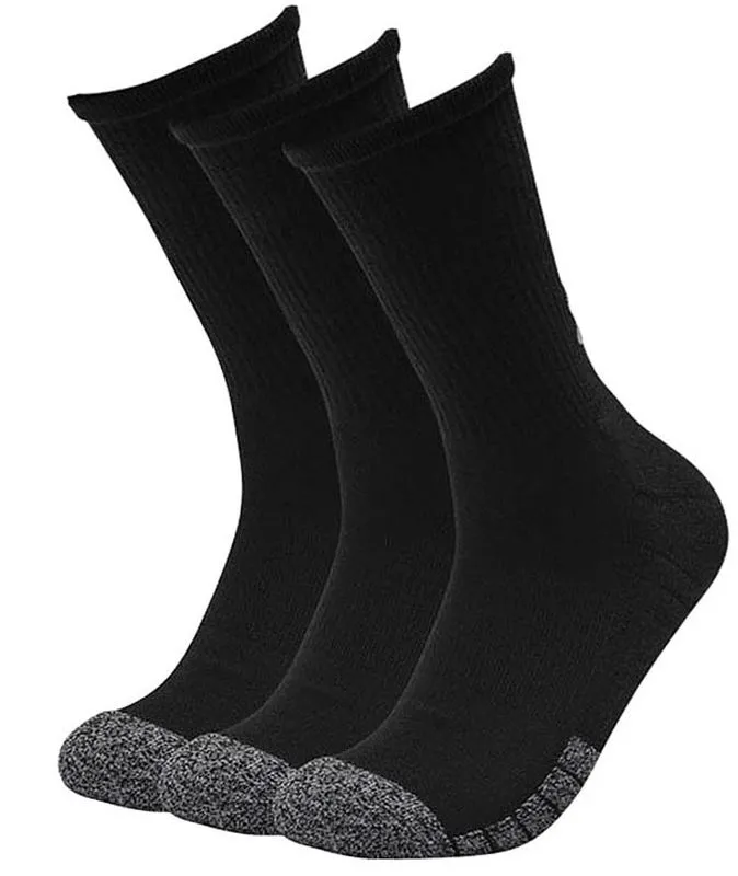 Under Armour HeatGear Crew 3P - black