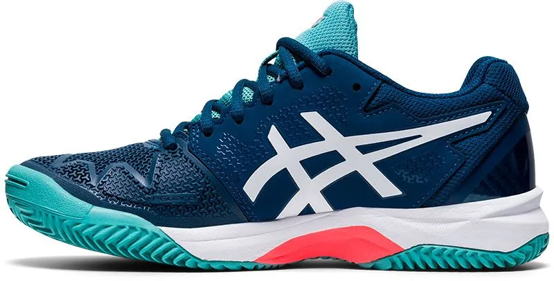Asics Gel-Resolution 8 Clay GS - mako blue/white